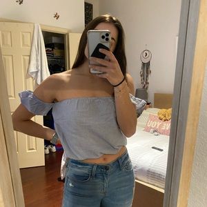 Brandy Melville Off The Shoulder Top